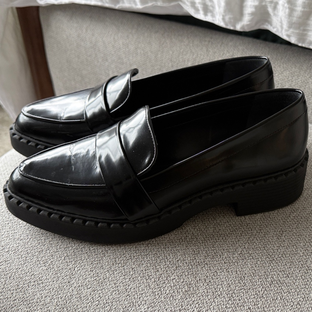 Classic Black Vince Camuto Loafers for Women